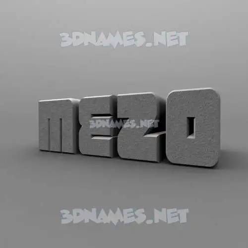 mezo in Solid Grey style - 3D name wallpaper mezo in Solid Grey style - 3D name wallpaper