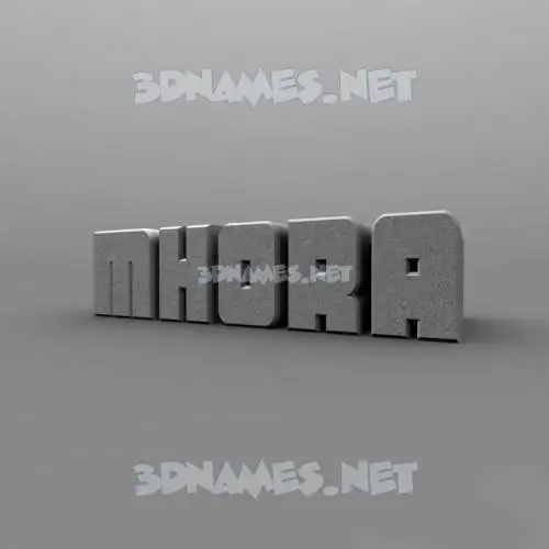 mhora in Solid Grey style - 3D name wallpaper mhora in Solid Grey style - 3D name wallpaper