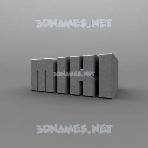 miki in Solid Grey style - 3D name wallpaper miki in Solid Grey style - 3D name wallpaper