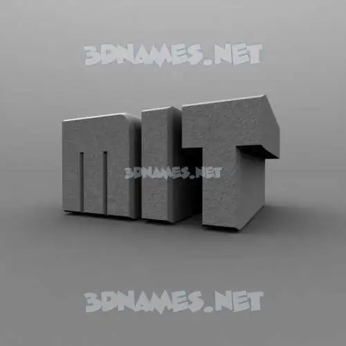 mit in Solid Grey style - 3D name wallpaper mit in Solid Grey style - 3D name wallpaper