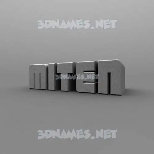 miten in Solid Grey style - 3D name wallpaper miten in Solid Grey style - 3D name wallpaper