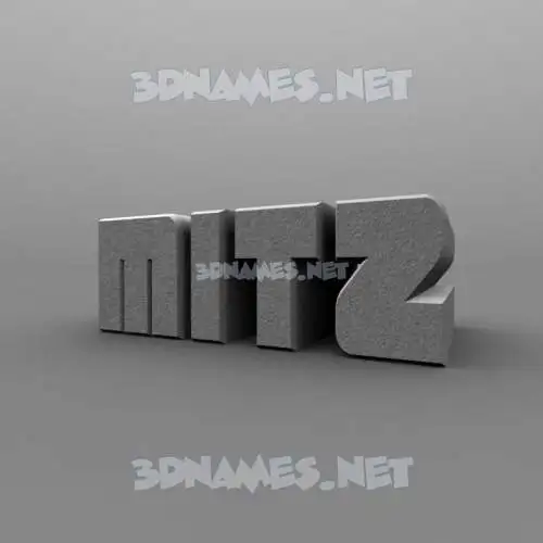 mitz in Solid Grey style - 3D name wallpaper mitz in Solid Grey style - 3D name wallpaper