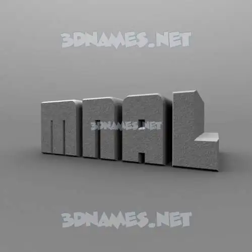 mnal in Solid Grey style - 3D name wallpaper mnal in Solid Grey style - 3D name wallpaper