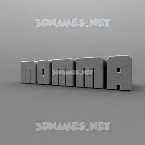 momma in Solid Grey style - 3D name wallpaper momma in Solid Grey style - 3D name wallpaper