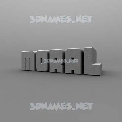 moral in Solid Grey style - 3D name wallpaper moral in Solid Grey style - 3D name wallpaper
