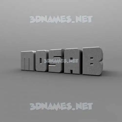 mosab in Solid Grey style - 3D name wallpaper mosab in Solid Grey style - 3D name wallpaper