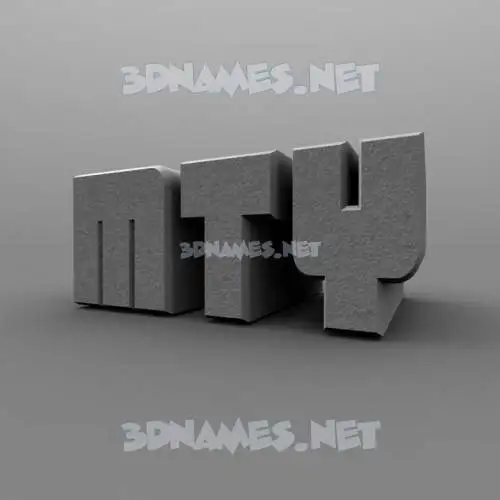mty in Solid Grey style - 3D name wallpaper mty in Solid Grey style - 3D name wallpaper