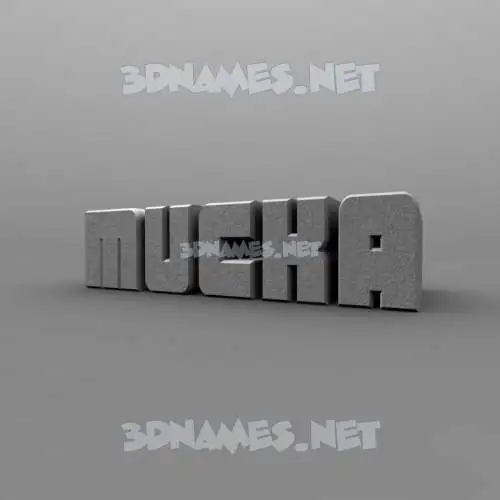 mucka in Solid Grey style - 3D name wallpaper mucka in Solid Grey style - 3D name wallpaper