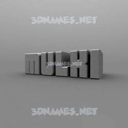 mulki in Solid Grey style - 3D name wallpaper