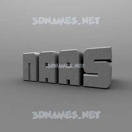 naas in Solid Grey style - 3D name wallpaper naas in Solid Grey style - 3D name wallpaper