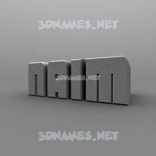 naim in Solid Grey style - 3D name wallpaper naim in Solid Grey style - 3D name wallpaper