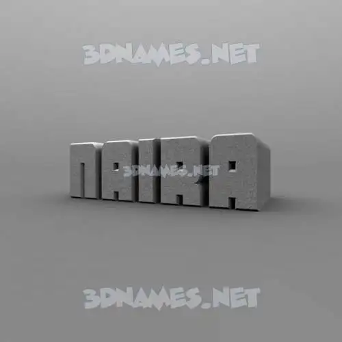 naira in Solid Grey style - 3D name wallpaper naira in Solid Grey style - 3D name wallpaper