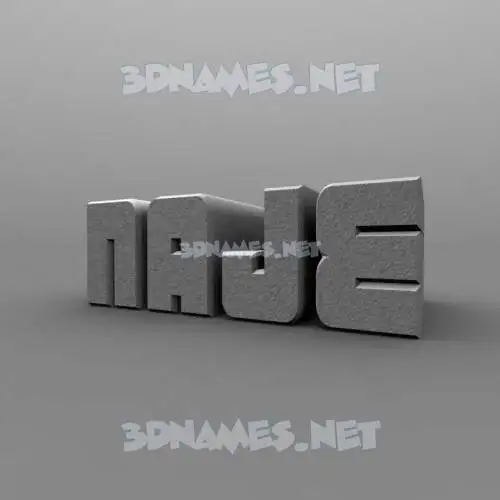 naje in Solid Grey style - 3D name wallpaper naje in Solid Grey style - 3D name wallpaper