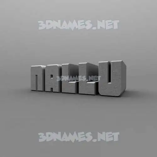 nallu in Solid Grey style - 3D name wallpaper nallu in Solid Grey style - 3D name wallpaper