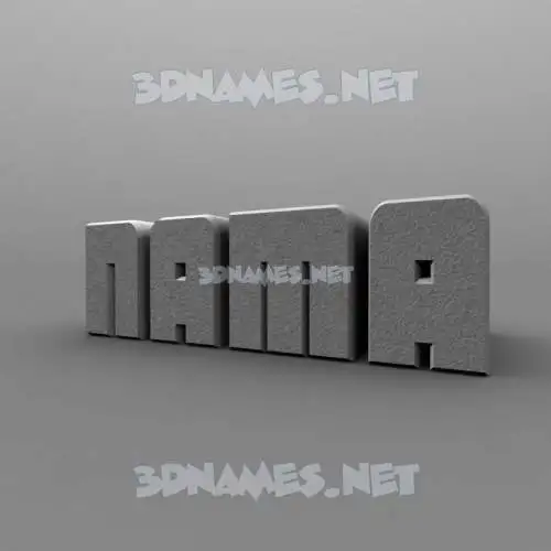 nama in Solid Grey style - 3D name wallpaper nama in Solid Grey style - 3D name wallpaper