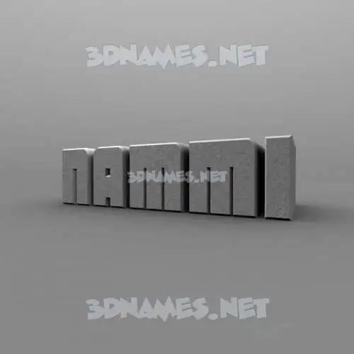 nammi in Solid Grey style - 3D name wallpaper nammi in Solid Grey style - 3D name wallpaper
