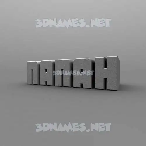 nanah in Solid Grey style - 3D name wallpaper nanah in Solid Grey style - 3D name wallpaper