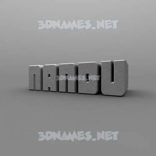 nandu in Solid Grey style - 3D name wallpaper nandu in Solid Grey style - 3D name wallpaper