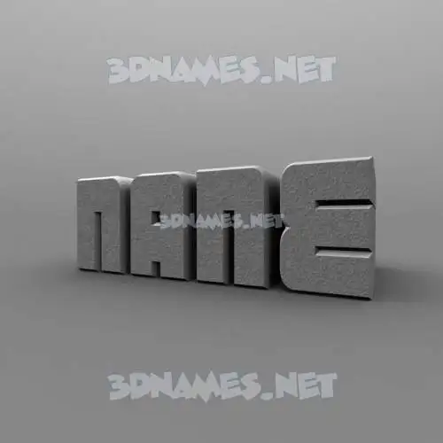 nane in Solid Grey style - 3D name wallpaper nane in Solid Grey style - 3D name wallpaper
