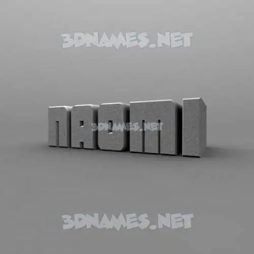 naomi in Solid Grey style - 3D name wallpaper naomi in Solid Grey style - 3D name wallpaper