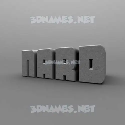 nard in Solid Grey style - 3D name wallpaper nard in Solid Grey style - 3D name wallpaper