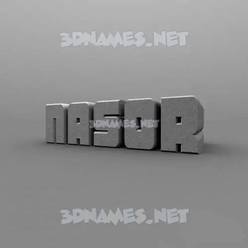nasor in Solid Grey style - 3D name wallpaper nasor in Solid Grey style - 3D name wallpaper