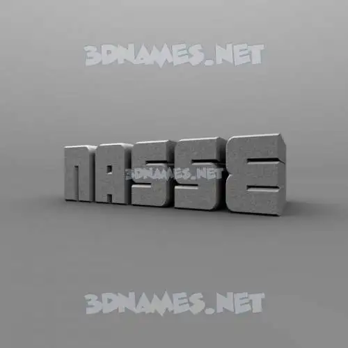 nasse in Solid Grey style - 3D name wallpaper nasse in Solid Grey style - 3D name wallpaper