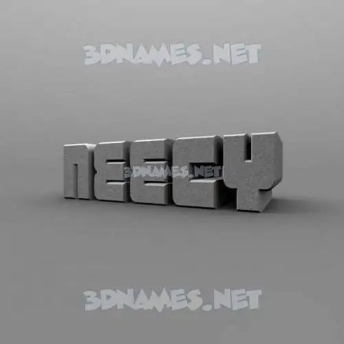 neecy in Solid Grey style - 3D name wallpaper neecy in Solid Grey style - 3D name wallpaper