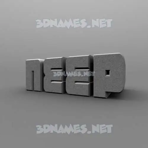 neep in Solid Grey style - 3D name wallpaper neep in Solid Grey style - 3D name wallpaper