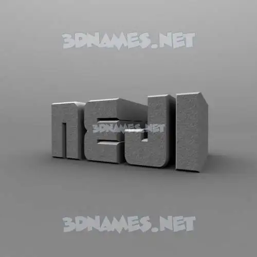 neji in Solid Grey style - 3D name wallpaper neji in Solid Grey style - 3D name wallpaper
