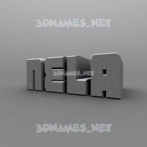 nela in Solid Grey style - 3D name wallpaper nela in Solid Grey style - 3D name wallpaper