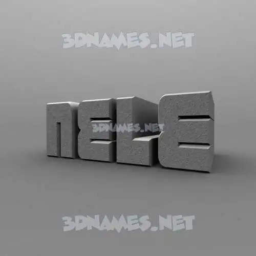 nele in Solid Grey style - 3D name wallpaper nele in Solid Grey style - 3D name wallpaper