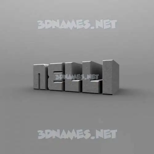 nelli in Solid Grey style - 3D name wallpaper nelli in Solid Grey style - 3D name wallpaper