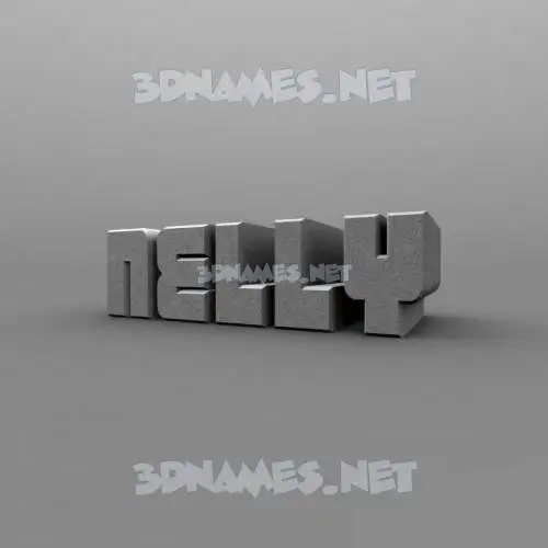 nelly in Solid Grey style - 3D name wallpaper nelly in Solid Grey style - 3D name wallpaper