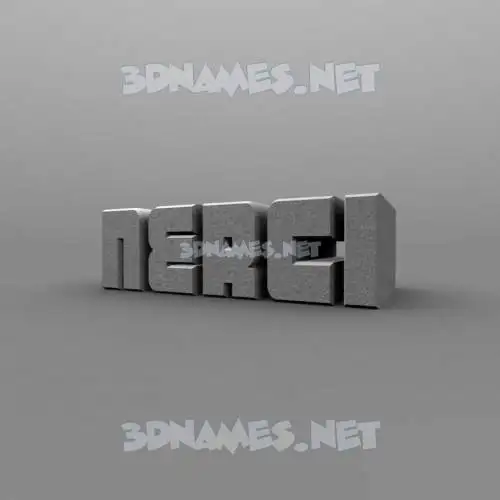 nerci in Solid Grey style - 3D name wallpaper nerci in Solid Grey style - 3D name wallpaper
