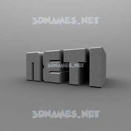 neti in Solid Grey style - 3D name wallpaper neti in Solid Grey style - 3D name wallpaper