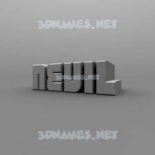 nevil in Solid Grey style - 3D name wallpaper nevil in Solid Grey style - 3D name wallpaper
