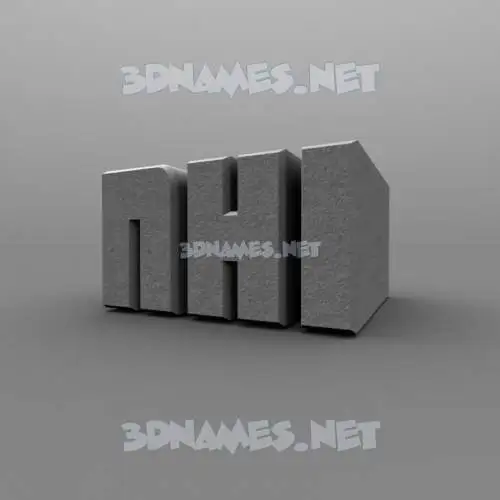 nhi in Solid Grey style - 3D name wallpaper nhi in Solid Grey style - 3D name wallpaper
