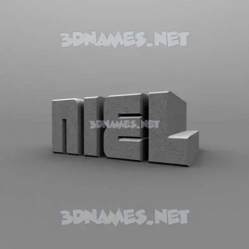 niel in Solid Grey style - 3D name wallpaper niel in Solid Grey style - 3D name wallpaper