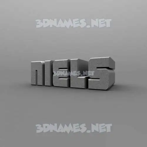 niels in Solid Grey style - 3D name wallpaper niels in Solid Grey style - 3D name wallpaper