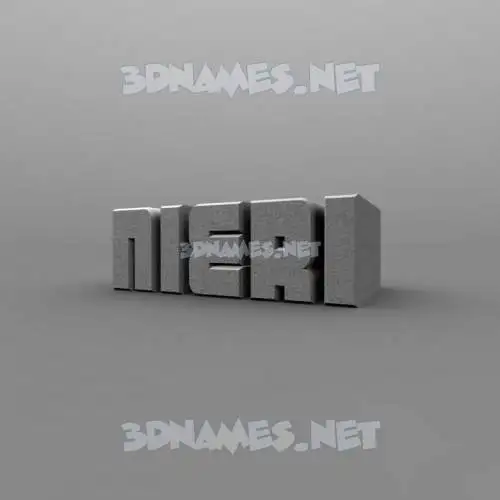 nieri in Solid Grey style - 3D name wallpaper nieri in Solid Grey style - 3D name wallpaper