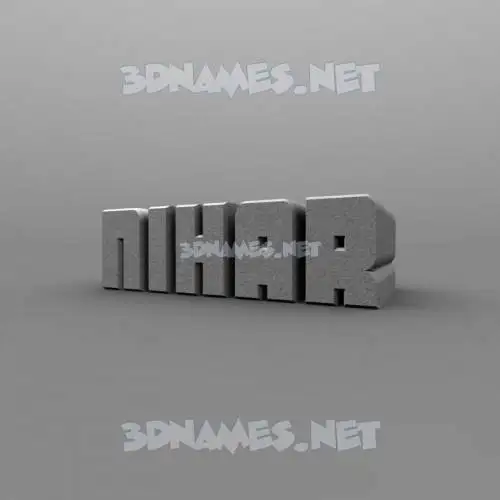 nihar in Solid Grey style - 3D name wallpaper nihar in Solid Grey style - 3D name wallpaper