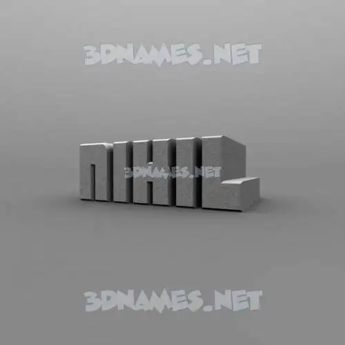 nikil in Solid Grey style - 3D name wallpaper nikil in Solid Grey style - 3D name wallpaper