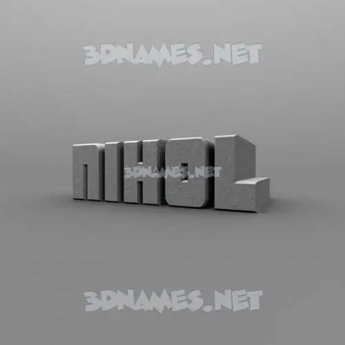nikol in Solid Grey style - 3D name wallpaper nikol in Solid Grey style - 3D name wallpaper