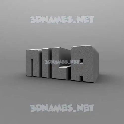 nila in Solid Grey style - 3D name wallpaper nila in Solid Grey style - 3D name wallpaper
