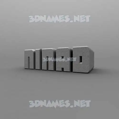 ninad in Solid Grey style - 3D name wallpaper ninad in Solid Grey style - 3D name wallpaper