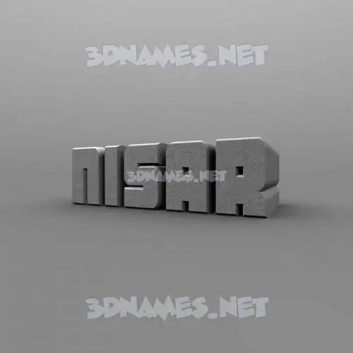 nisar in Solid Grey style - 3D name wallpaper nisar in Solid Grey style - 3D name wallpaper