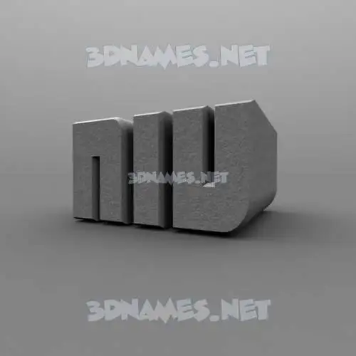 niv in Solid Grey style - 3D name wallpaper niv in Solid Grey style - 3D name wallpaper