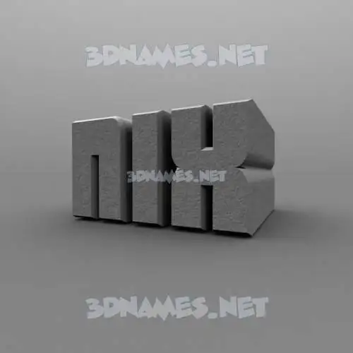 nix in Solid Grey style - 3D name wallpaper nix in Solid Grey style - 3D name wallpaper