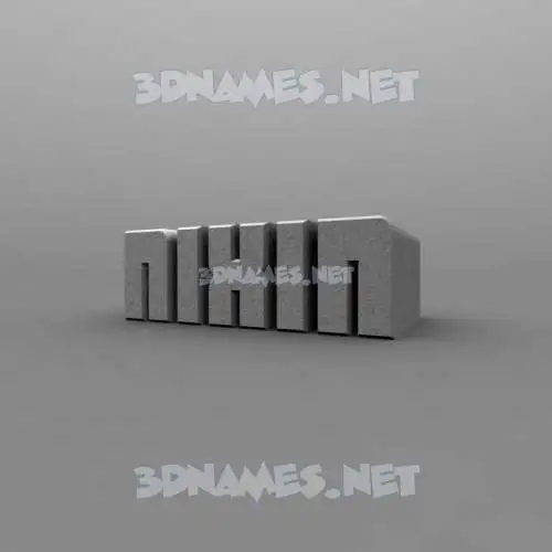 nixin in Solid Grey style - 3D name wallpaper nixin in Solid Grey style - 3D name wallpaper